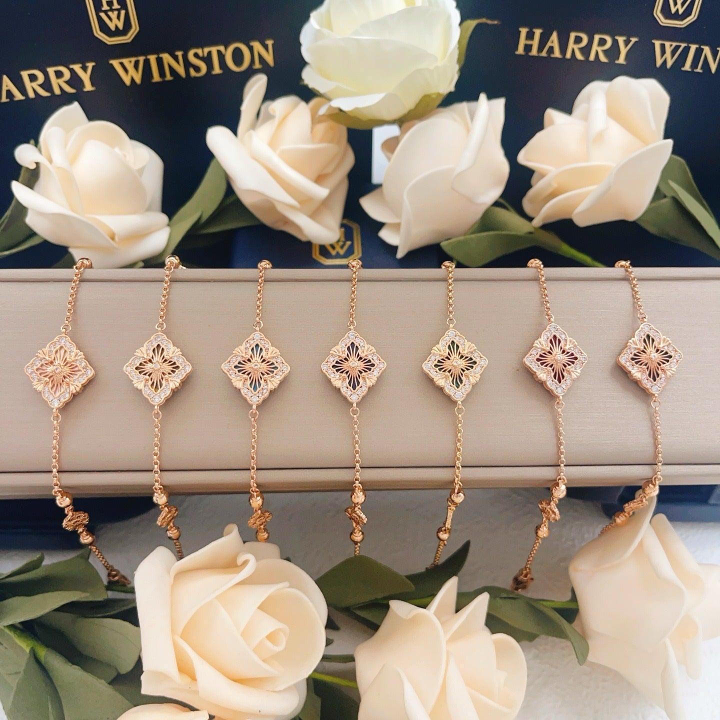 Harry Winston Red Brass Bracelet