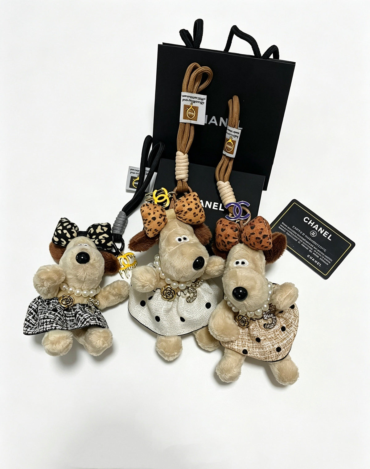 Chanel Vintage-Finish Keychain