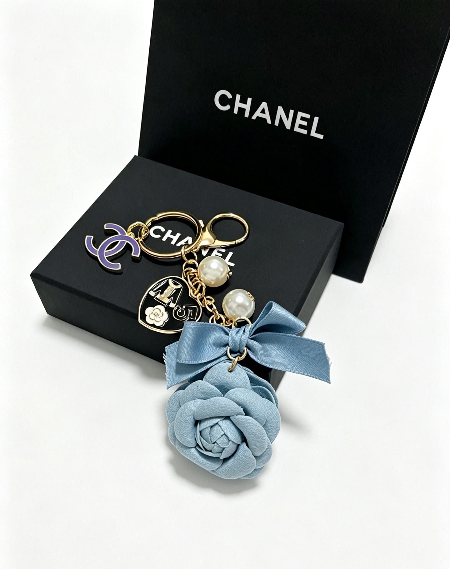 Chanel Vintage-Finish Keychain