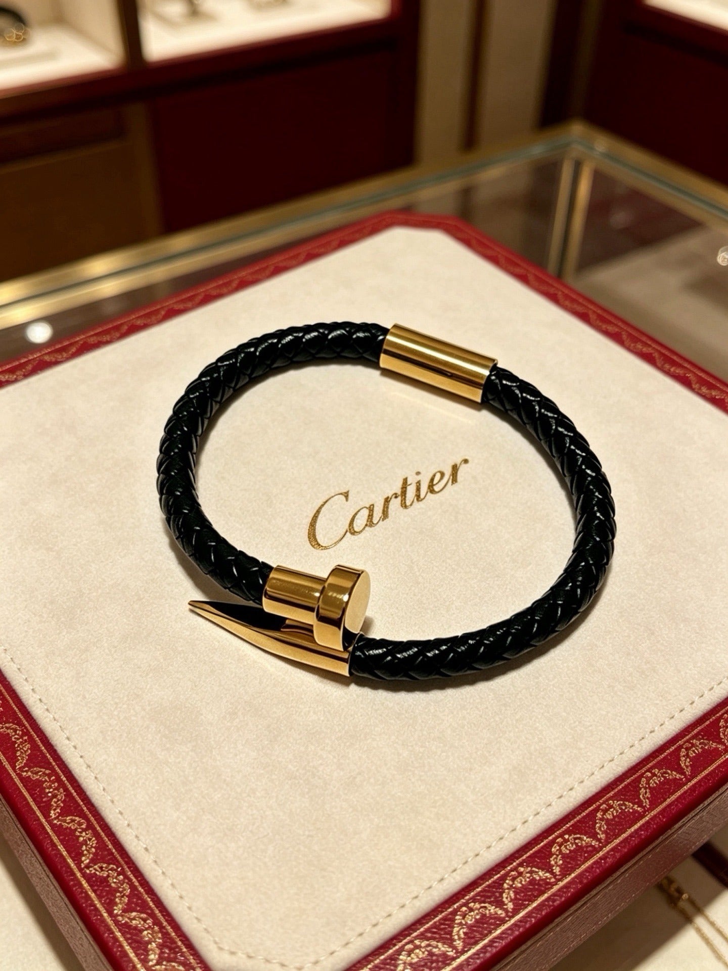 Cartier Leather Bracelet