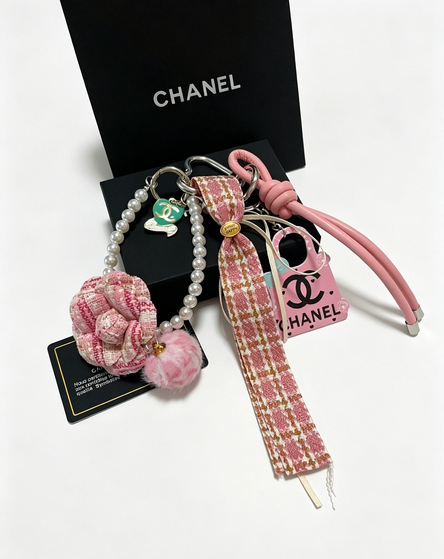 Chanel Vintage-Finish Keychain