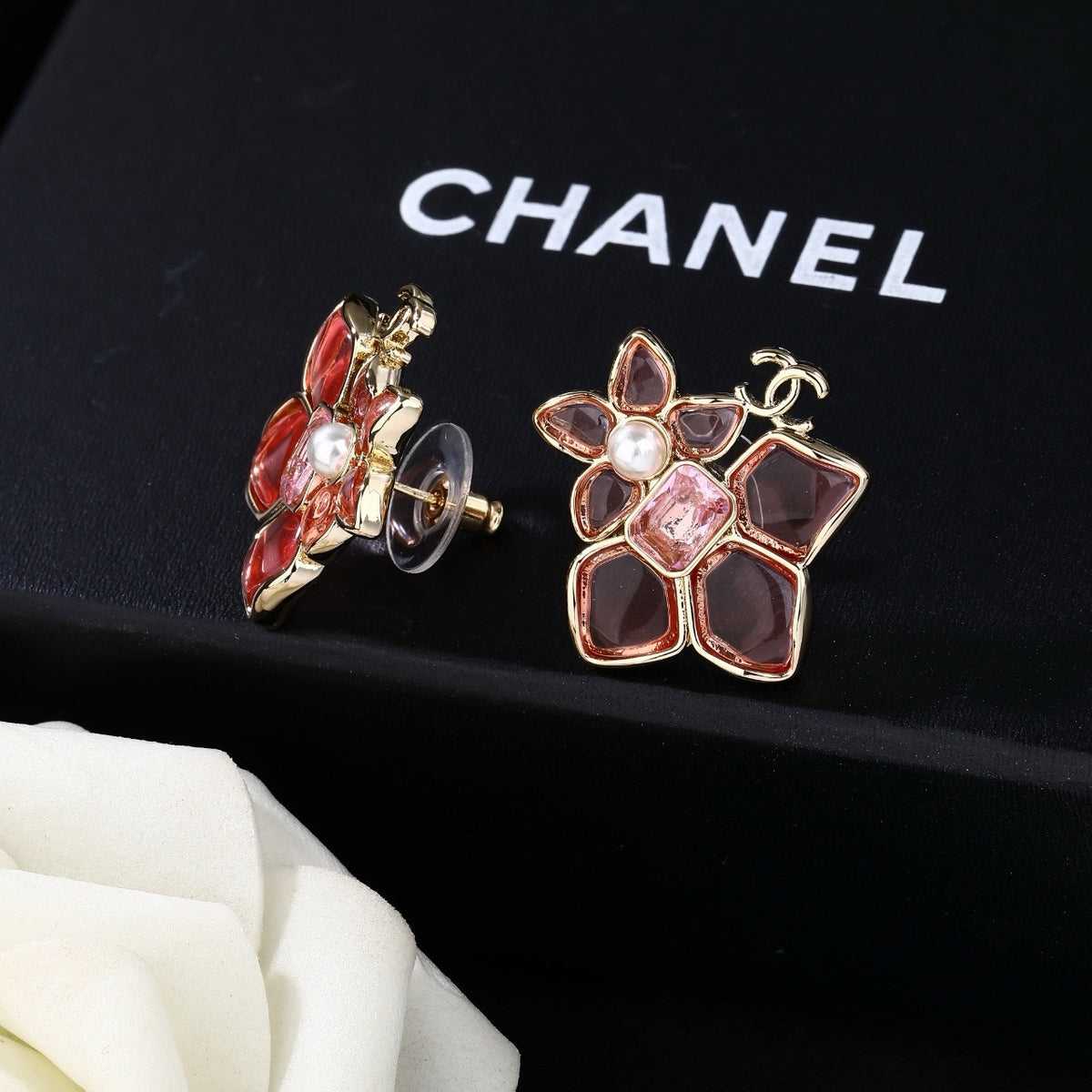 Chanel Brass Earrings