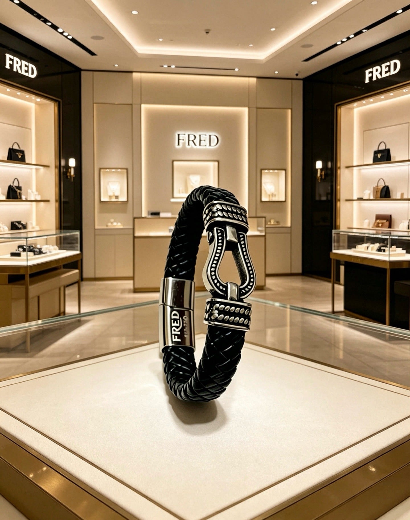 Fred Leather Bracelet
