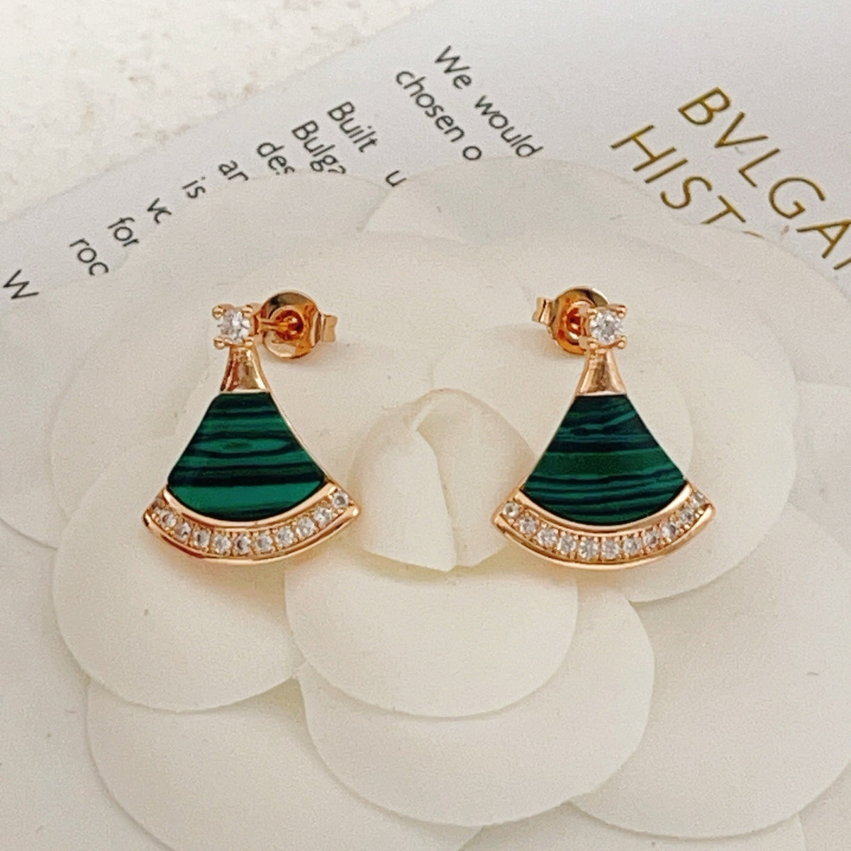 Bvlgari Brass Earrings