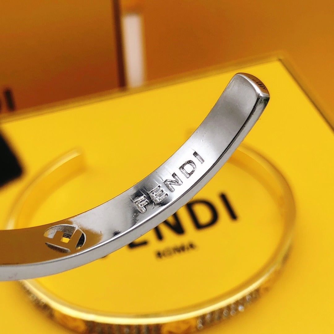 Fendi Pave Bracelet