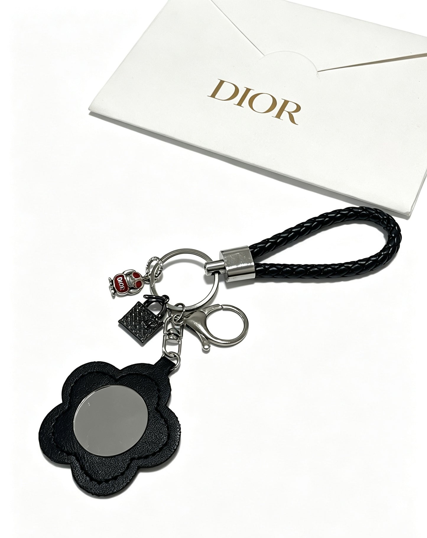 Dior Vintage-Finish Keychain