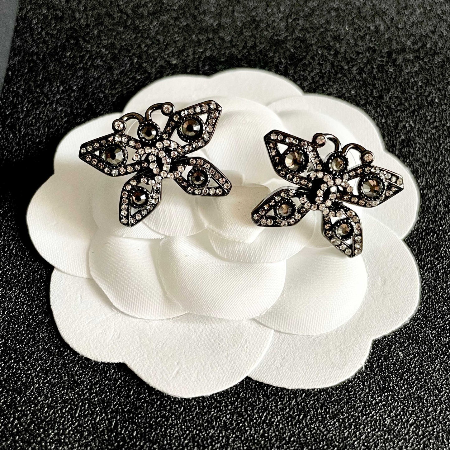 Chanel Logo Earrings