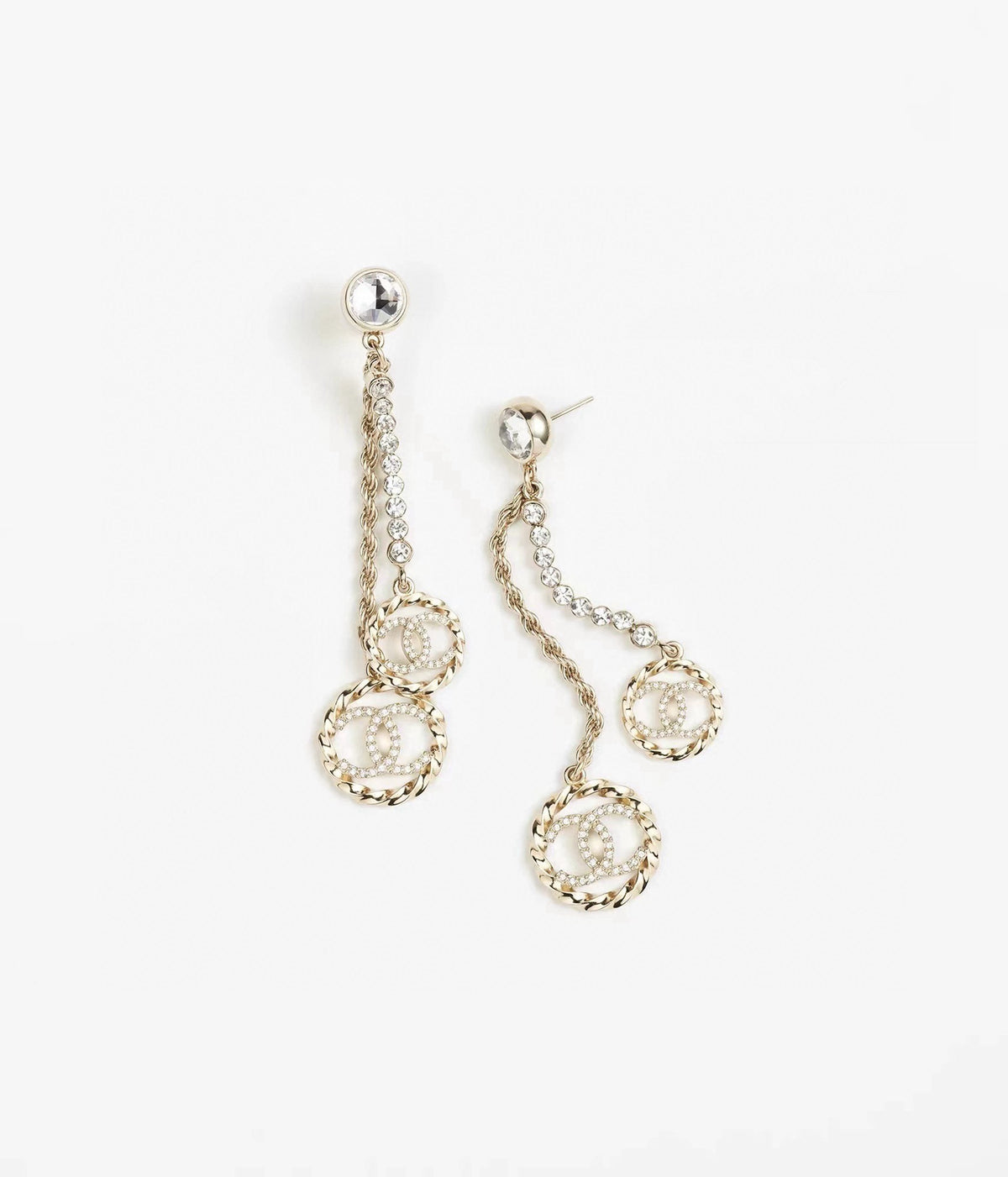 Chanel Brass Earrings