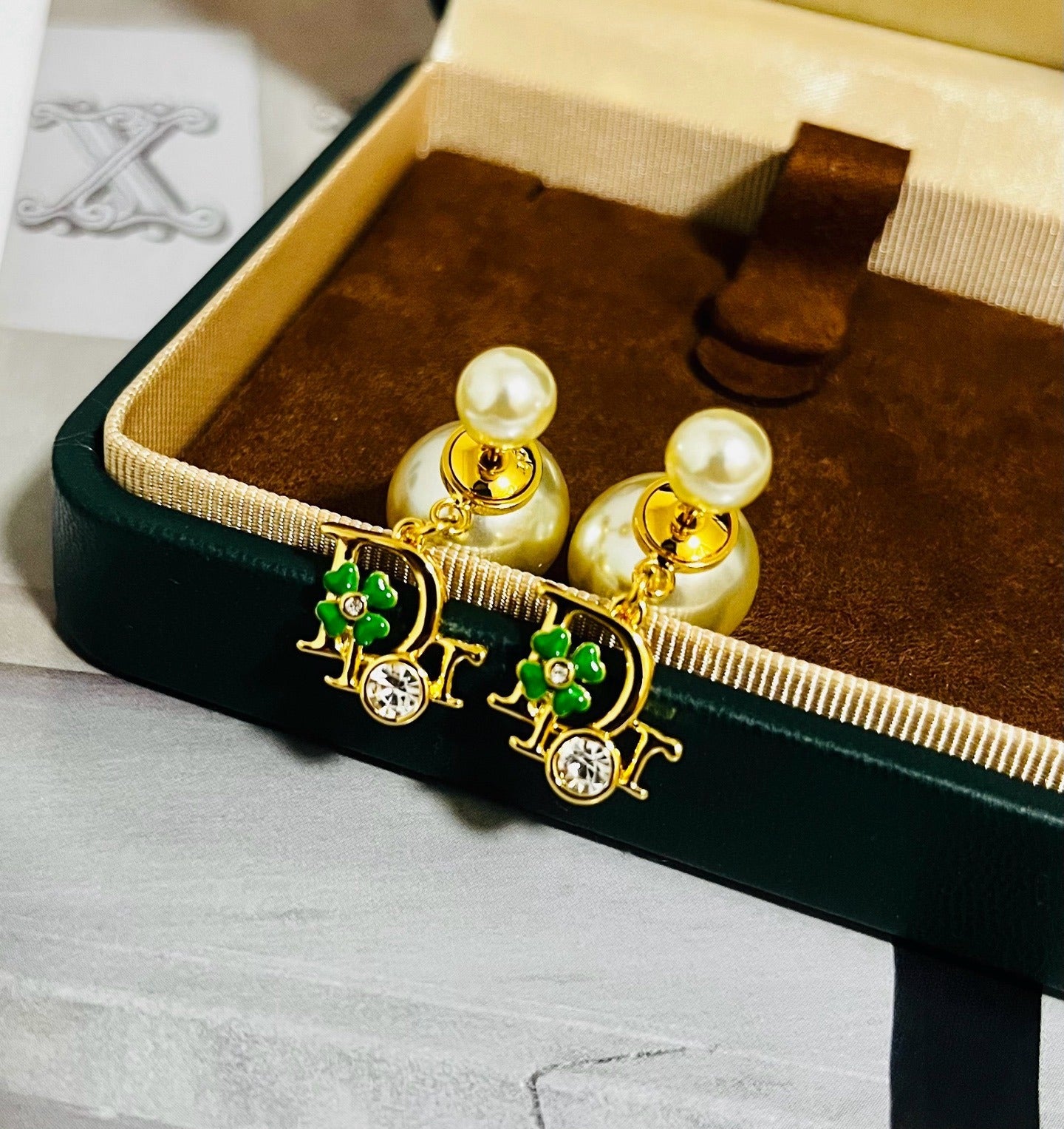 Dior Logo Earrings