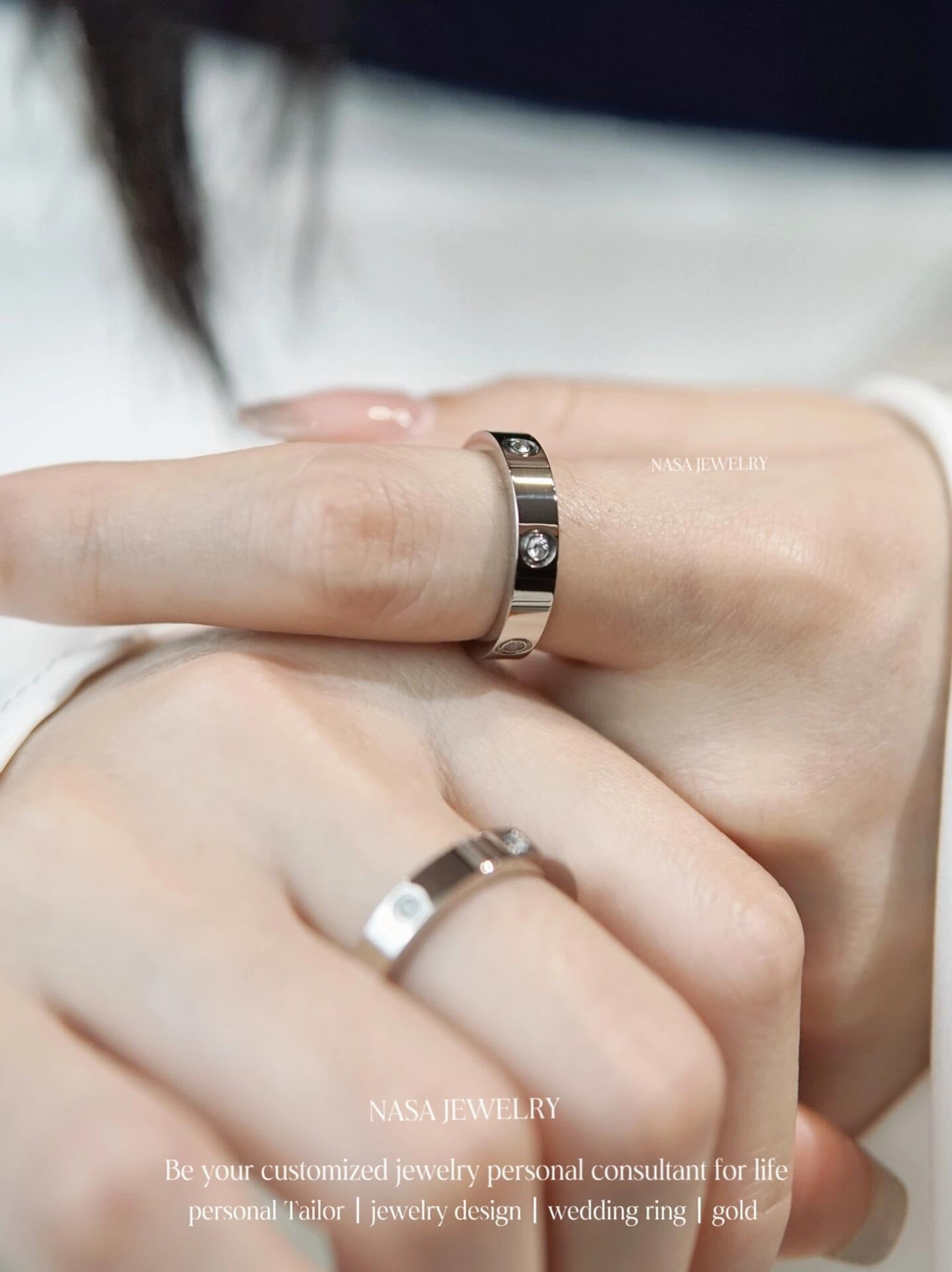 Cartier Silver Brass Ring