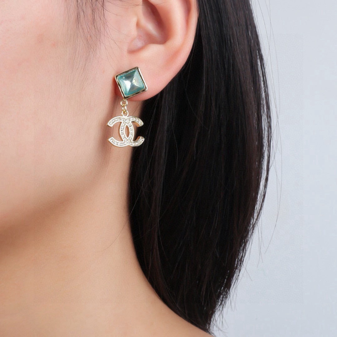 Chanel Brass Earrings