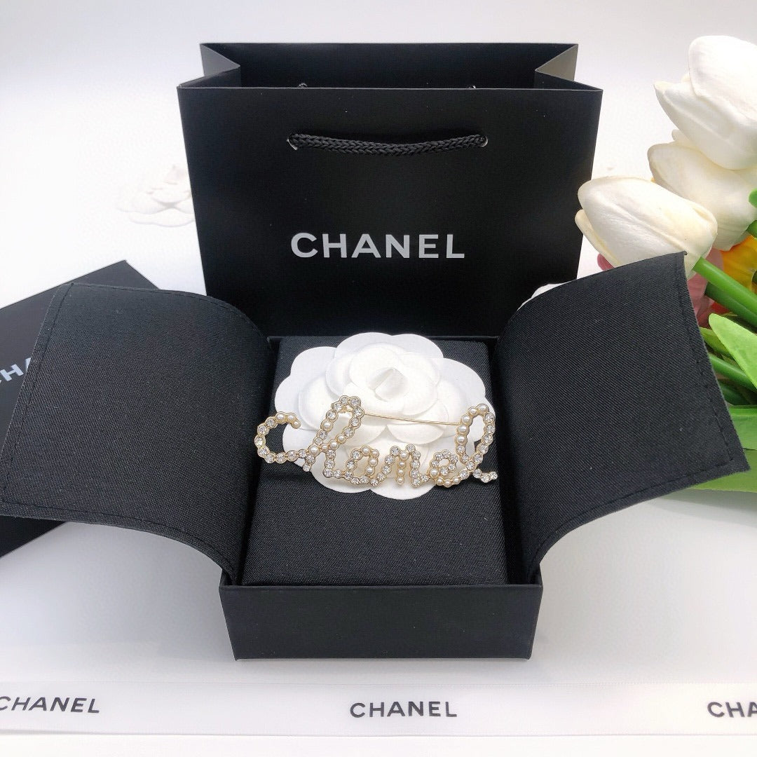 Chanel Pearl Brooch