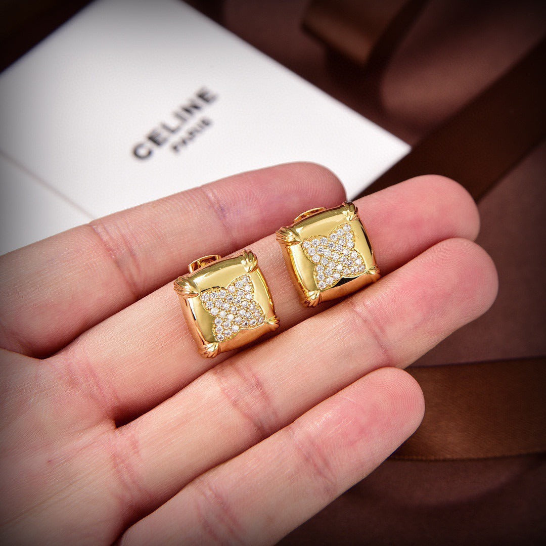 Celine Gold Earrings