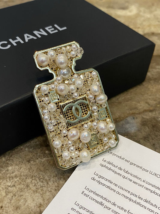Chanel Openwork Brooch
