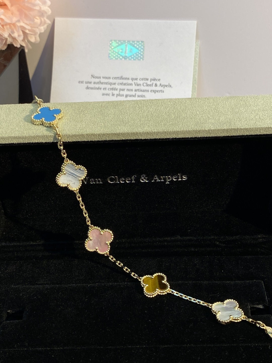 Van Cleef & Arpels Colorblock Bracelet
