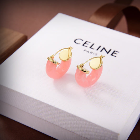 Celine Brass Earrings