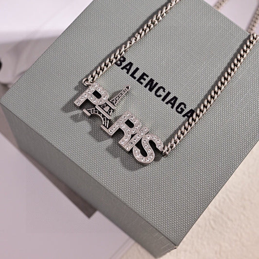 Balenciaga Brass Necklace
