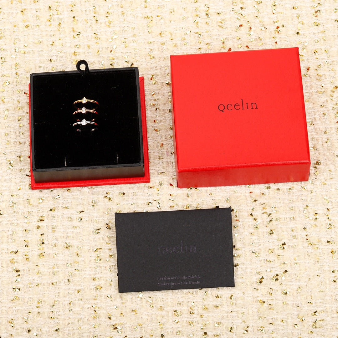 Qeelin Sterling Silver Round Ring