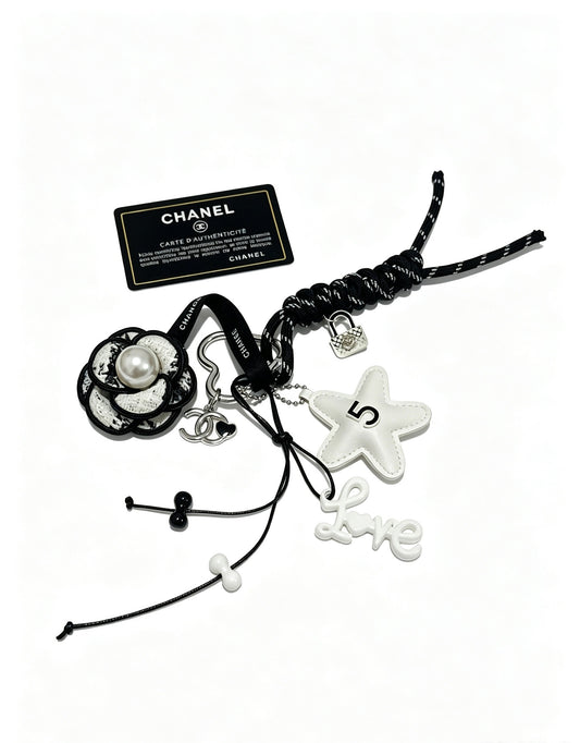 Chanel Vintage-Finish Keychain