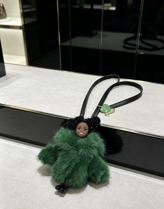 Chanel Vintage-Finish Keychain