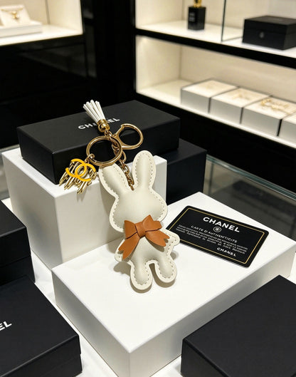 Chanel Vintage-Finish Keychain