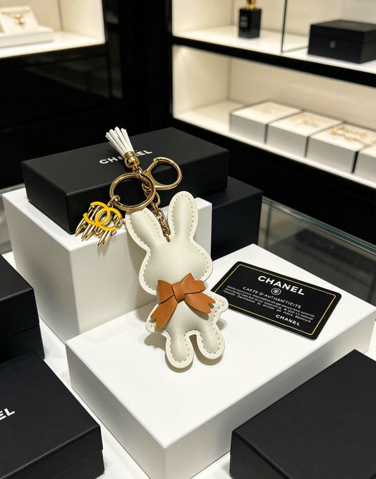 Chanel Vintage-Finish Keychain