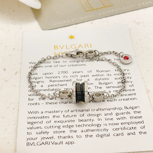 Bvlgari Silver Brass Bracelet