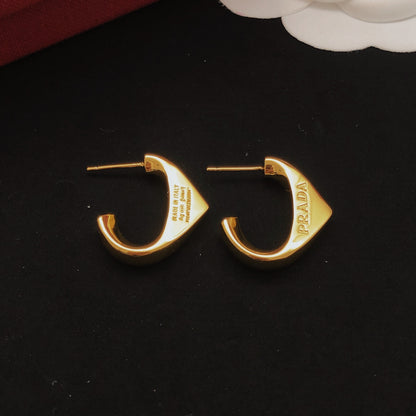 Prada Brass Earrings