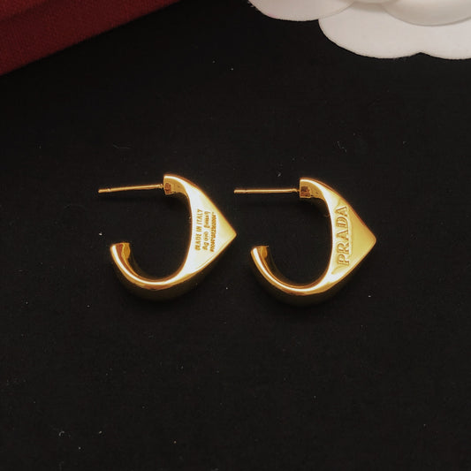 Prada Brass Earrings