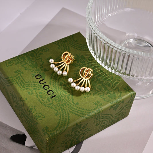 Gucci Logo Earrings