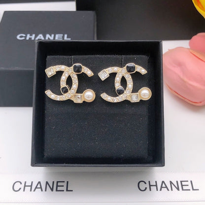 Chanel Pearl Earrings