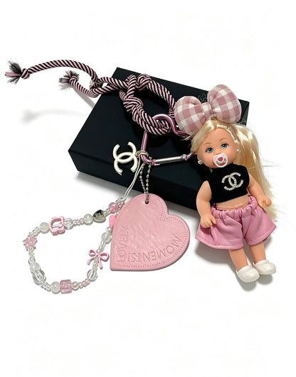 Chanel Vintage-Finish Keychain