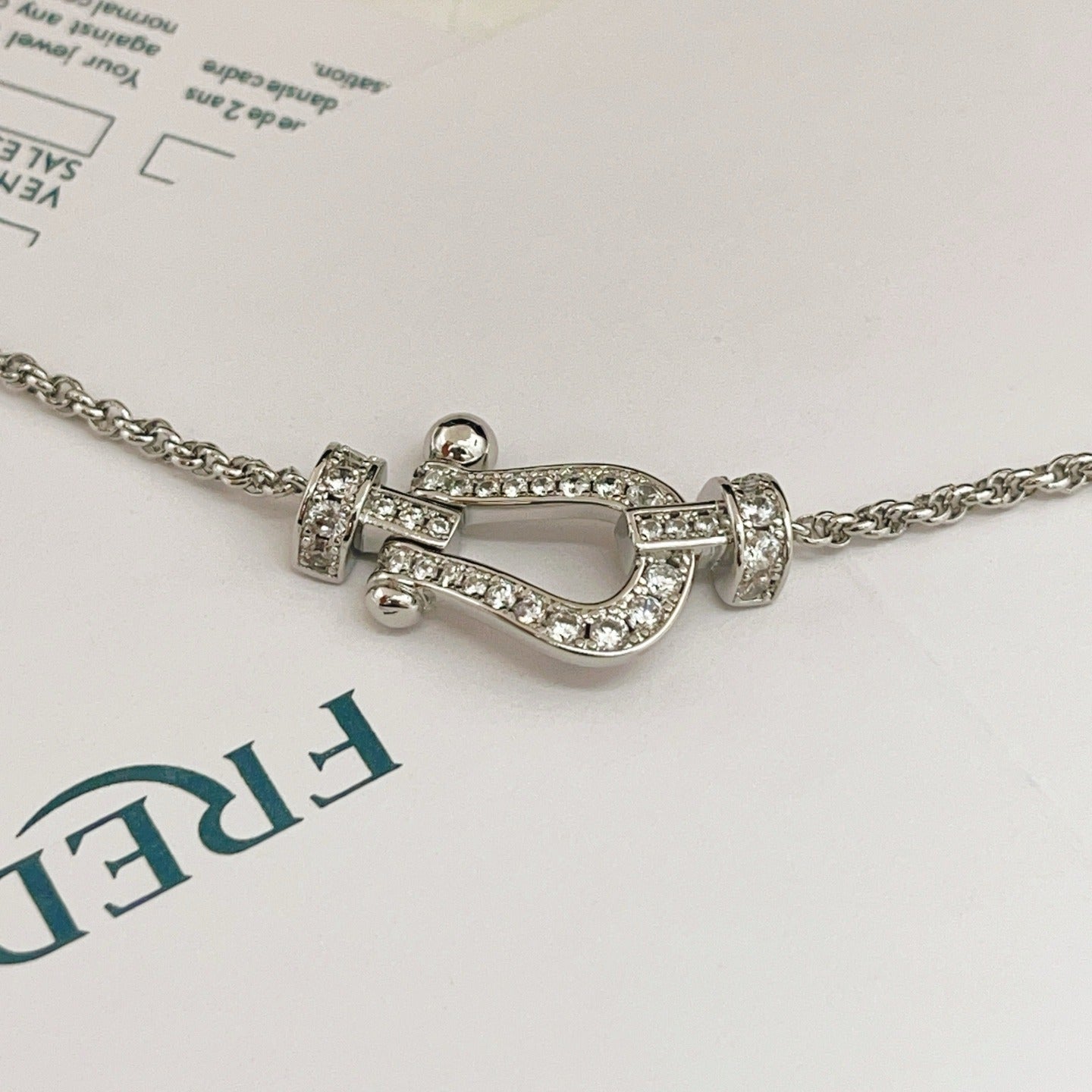 Fred Silver Brass Necklace