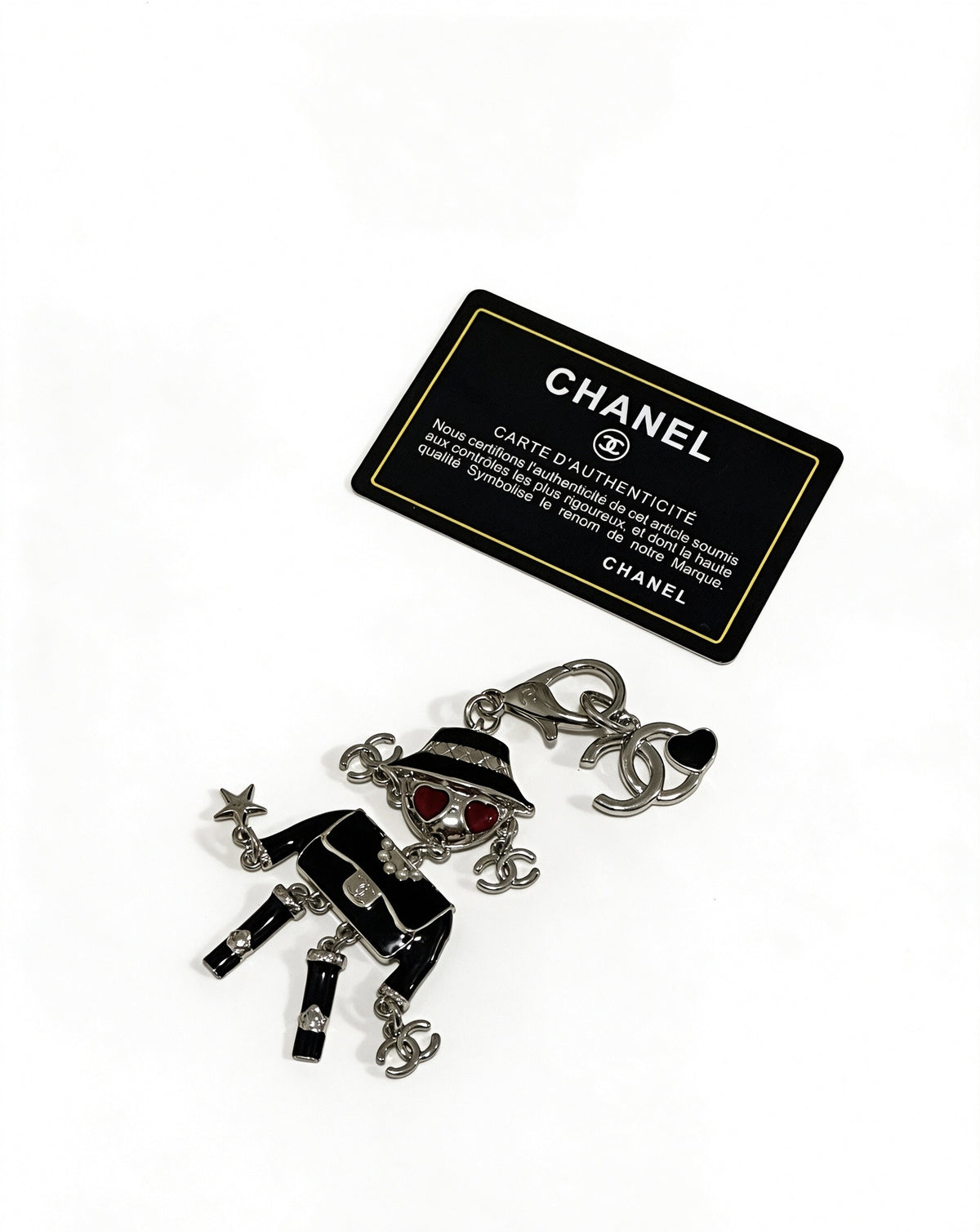 Chanel Vintage-Finish Keychain