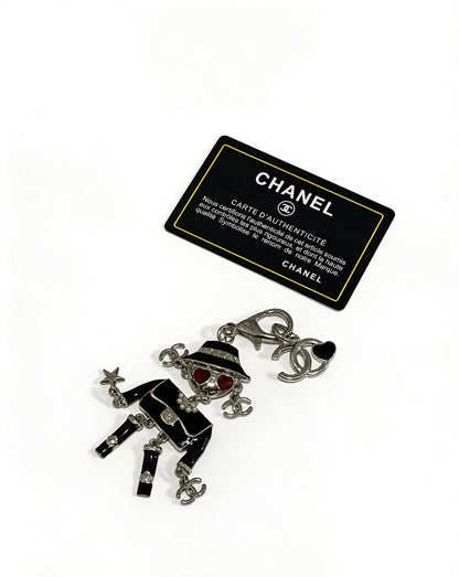Chanel Vintage-Finish Keychain