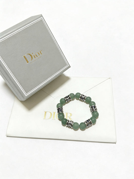 Dior Sterling Silver Vintage-Finish Bracelet
