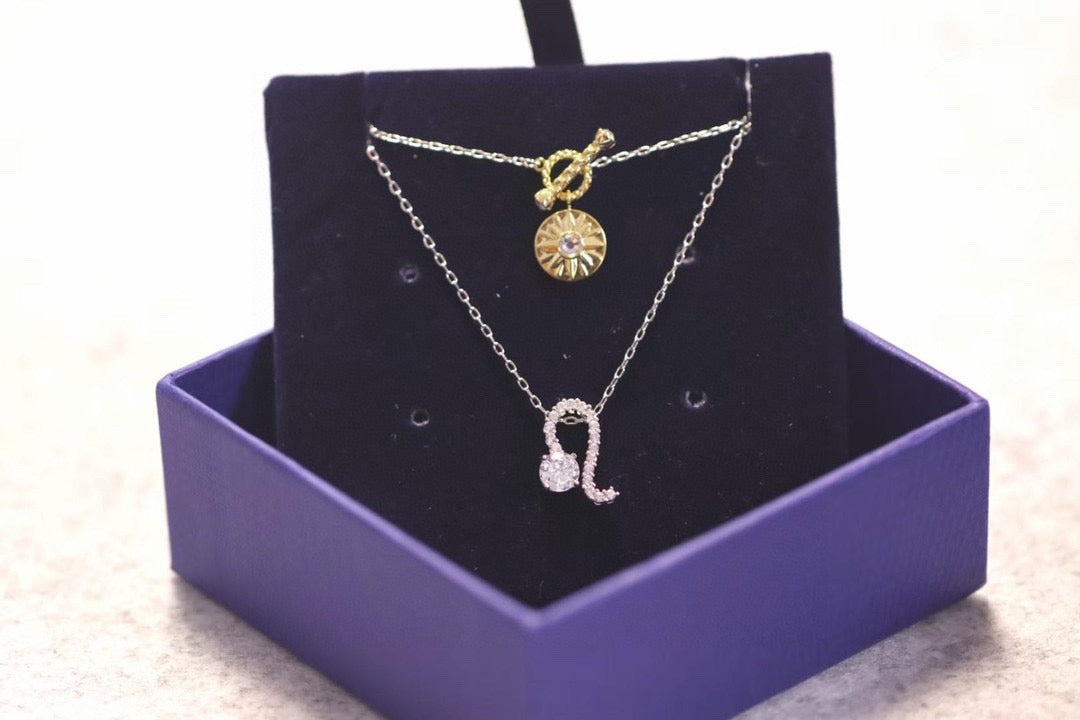 Swarovski White Crystal Necklace