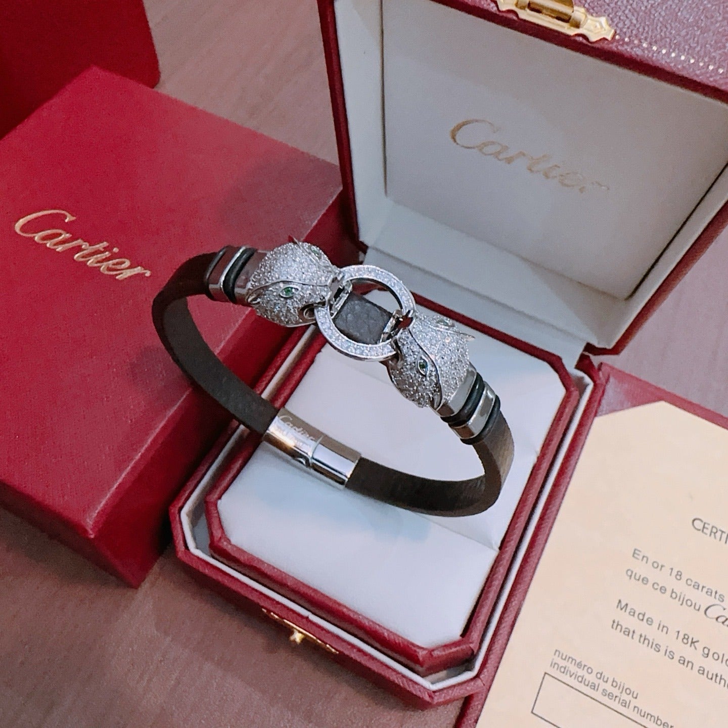 Cartier Leather Bracelet