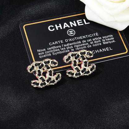 Chanel Brass Earrings
