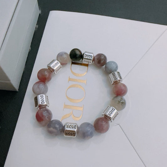 Dior Sterling Silver Vintage-Finish Bracelet