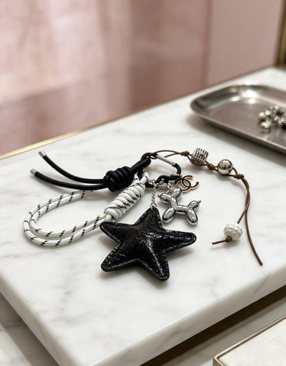 Chanel Vintage-Finish Keychain