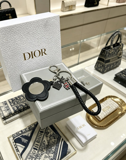 Dior Vintage-Finish Keychain