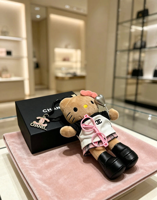 Chanel Vintage-Finish Keychain