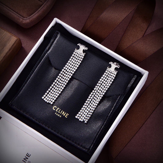 Celine Brass Earrings