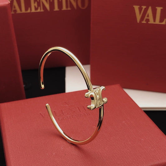 Celine Brass Bracelet