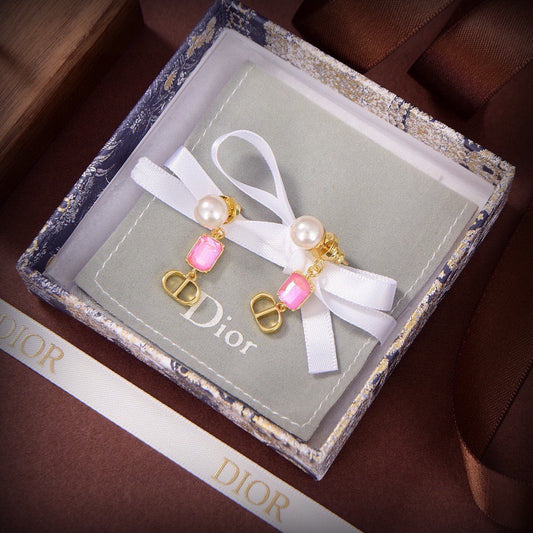 Dior Brass Earrings