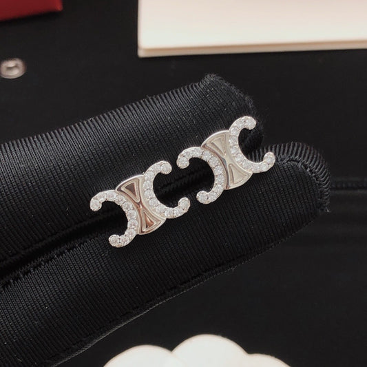 Celine Brass Earrings