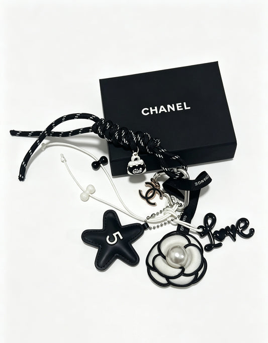 Chanel Vintage-Finish Keychain