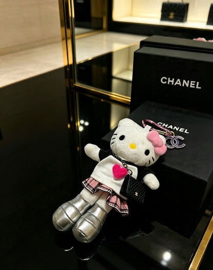 Chanel Vintage-Finish Keychain
