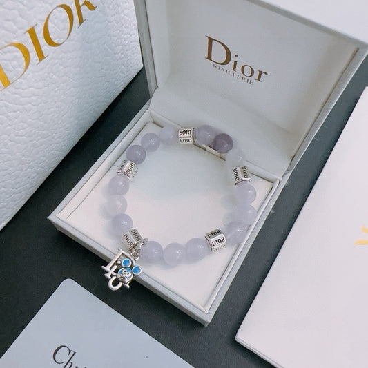 Dior Sterling Silver Vintage-Finish Bracelet